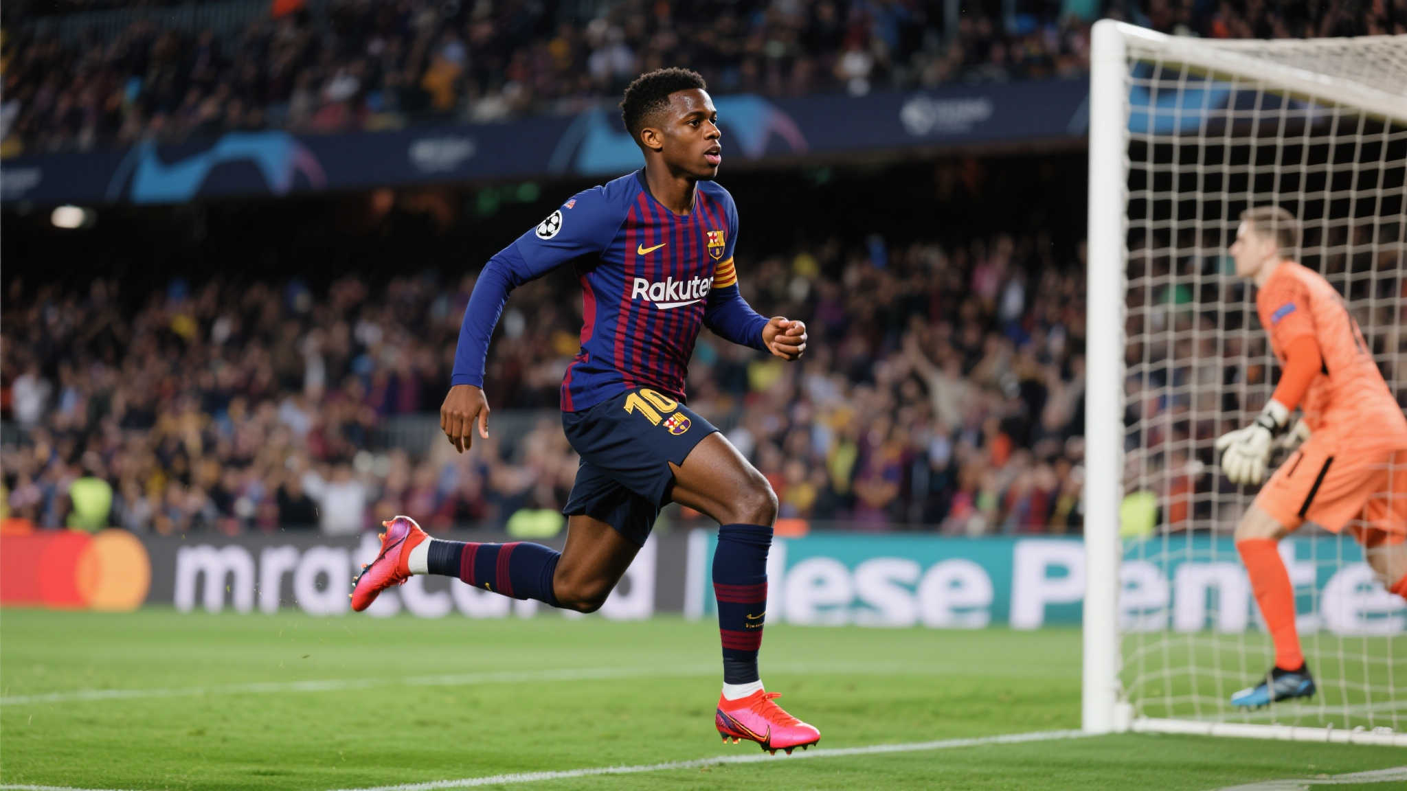 素有速度与技巧齐飞美誉的小魔术师——奥斯曼·登贝莱